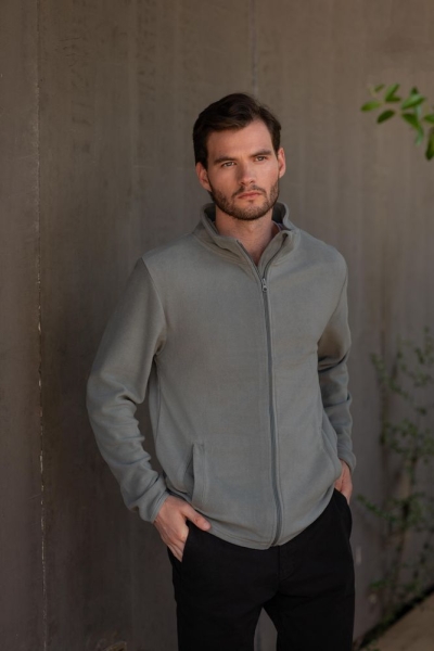 Куртка флисовая мужская Helsinki, темно-синяя