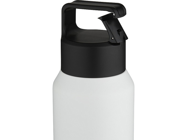 Бутылка для воды с вакуумной изоляцией Astra/Астра объемом 600 мл из меди и переработанной нержавеющей стали, сертифицированной по стандарту RCS, белый