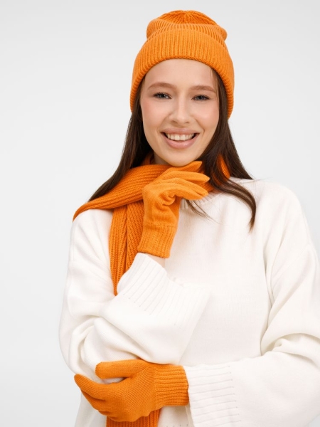 Перчатки Nobilis Mono, оранжевые (абрикос)