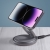 Беспроводная зарядная станция 3 в 1 MagSafe Rotation QI складная, графит, Deppa