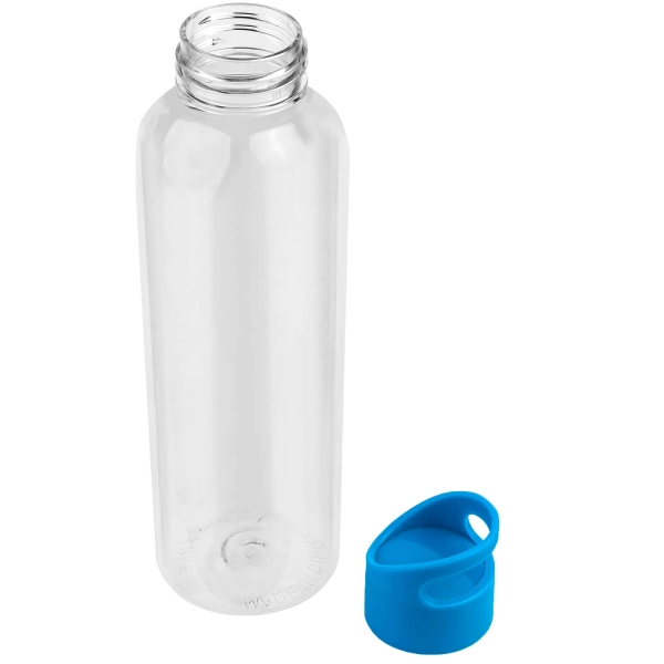 Бутылка для воды MINI BINGO 550мл. Прозрачная с голубым 6271.20.12