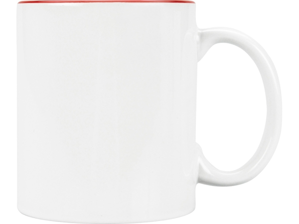Кружка «Gain» 320мл, белый/красный