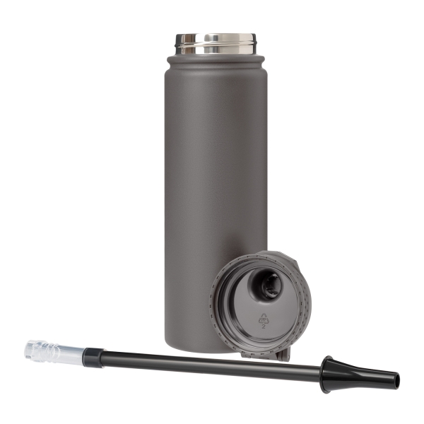 Термобутылка вакуумная герметичная Savona, серая