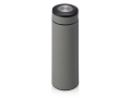 Вакуумный термос "Vacuum Flask C1", soft touch, 420мл, серый