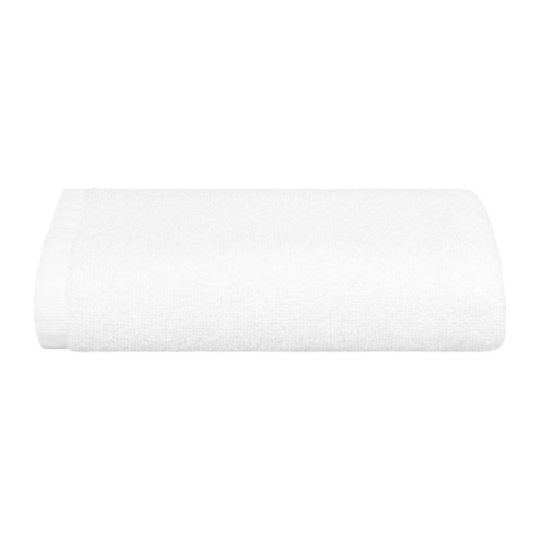 Полотенце махровое «Отель», среднее, белое