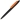 Ручка шариковая Prodir DS5 TRR-P Soft Touch, черная с оранжевым