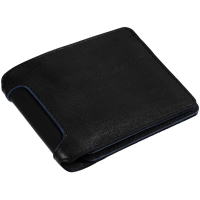 Портмоне Arrival, черное с синим Портмоне Arrival, черное с синим