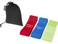 Olivia комплект из 3 лент для йоги в чехле из переработанного РЕТ-пластика, многоцветный Olivia комплект из 3 лент для йоги в чехле из переработанного РЕТ-пластика, многоцветный