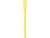 Ручка картонная с колпачком "Recycled", желтый
