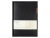 Ежедневник недатированный А5 "Boston", черный (оранжевый обрез)