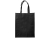 Ламинированная сумка для покупок среднего размера, черный