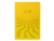 Бизнес-блокнот А5 «C2» soft-touch, желтый, с УФ печатью