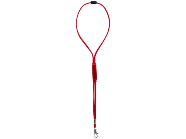 Шнурок Landa с регулируемой вставкой, красный