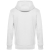 Толстовка на молнии с капюшоном унисекс King, белая