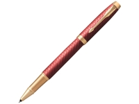 Ручка роллер Parker IM Premium T318  Red G, стержень: F, цвет чернил: black, в подарочной упаковке. Ручка роллер Parker IM Premium T318  Red G, стержень: F, цвет чернил: black, в подарочной упаковке.