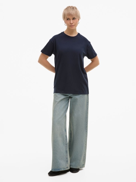 Футболка унисекс Regent 150, темно-синяя (navy)