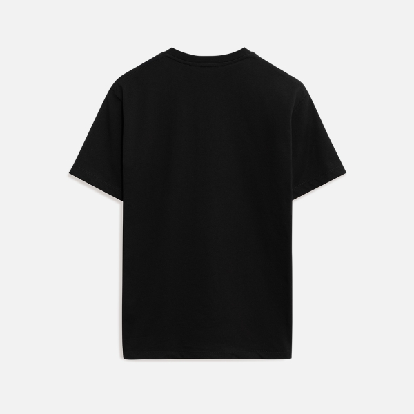 Футболка унисекс KRIS, 150 гр., черная, размер S