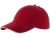 Бейсболка Challenge 6-ти панельная, красный/натуральный