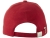 Бейсболка Challenge 6-ти панельная, красный/натуральный