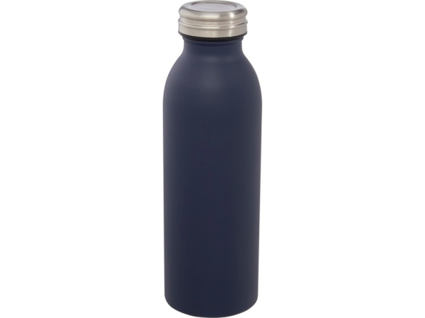 Бутылка Riti объемом 500 мл с медной обшивкой и вакуумной изоляцией , темно-синий