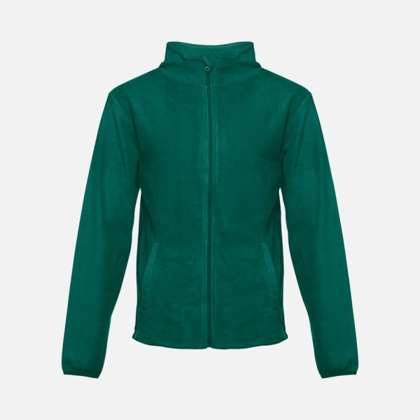 Куртка флисовая мужская Helsinki, темно-зеленая