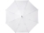 23-дюймовый ветрозащитный полуавтоматический зонт Bella, белый