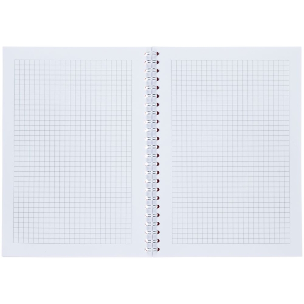 Блокнот Salvador в клетку, черный