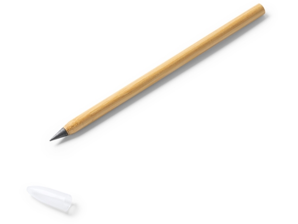 Карандаш BAKAN "вечный" с бамбуковым корпусом, бежевый