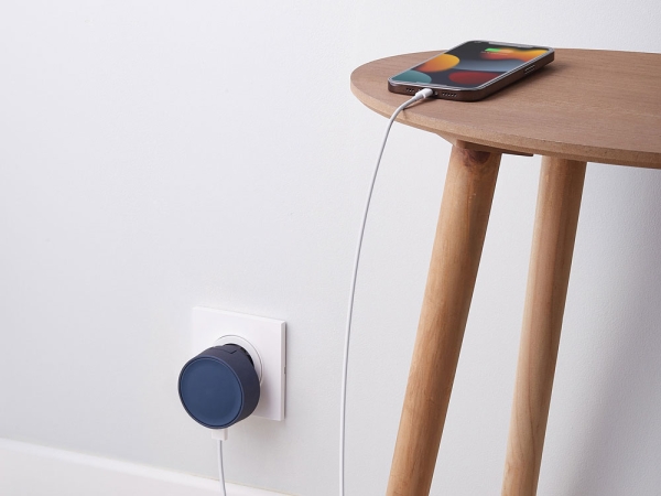 Адаптер питания USB Poweron, темно-синий