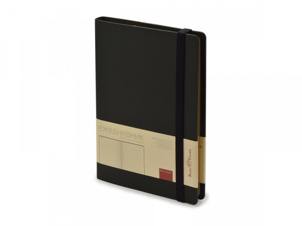 Ежедневник недатированный А5  "Oxford", черный