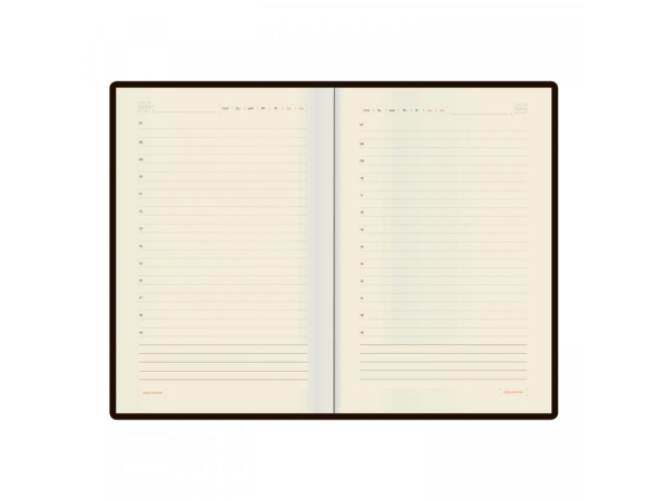 Ежедневник недатированный А5  "Oxford", черный