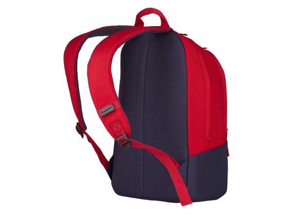Рюкзак WENGER 16'', красный/синий, полиэстер, 31 x 43 x 23 см, 24 л