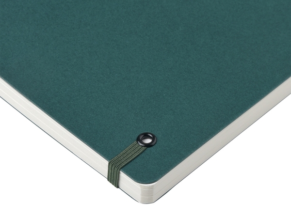 Ежедневник недатированный на гребне А5 "Pragmatic", темно-зеленый