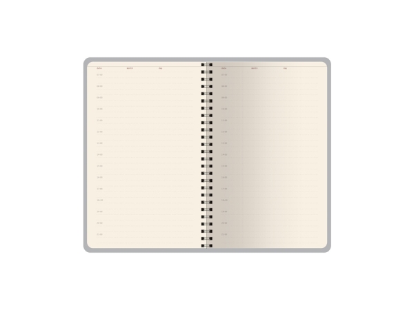 Ежедневник недатированный А5 "Alba", темно-синий