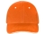 Бейсболка "New Castle" 6-ти панельная, оранжевый/белый