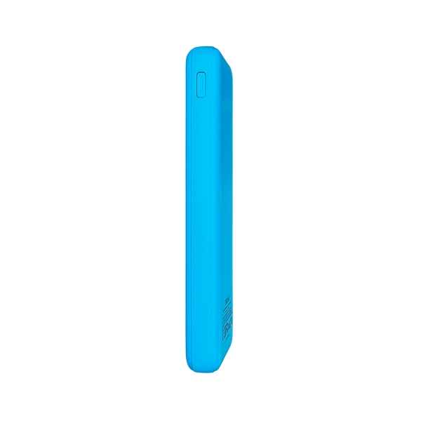 Внешний аккумулятор Kris soft touch, 10000mAh (Голубой)