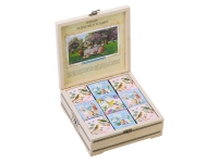 Подарочный набор с чаем «Чайный букет» в деревянной шкатулке, натуральный