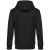 Толстовка на молнии с капюшоном унисекс King, черная
