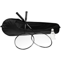 Набор для игры в бадминтон Gloucester, черно-серый Набор для игры в бадминтон Gloucester, черно-серый