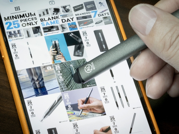 Вечный карандаш "Picasso 2 Eco" со стилусом, темно-серый