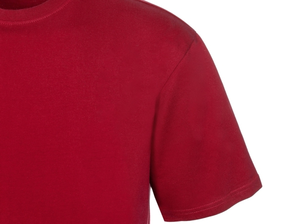 Футболка из френч терри «Warsaw» унисекс 220гр, красный