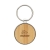 Брелок из переработанного цинка и бамбука с подвеской в виде круга RCS