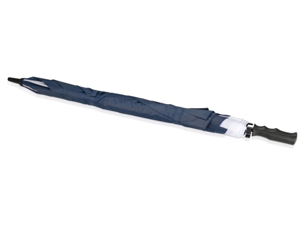 Зонт трость Helen, механический 30, синий/белый