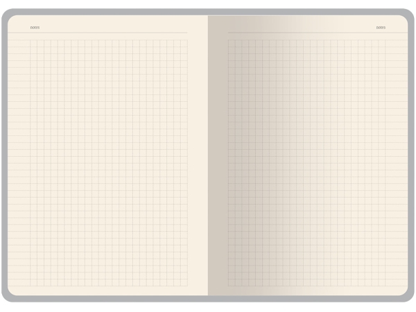 Бизнес тетрадь А5 "Pragmatic", 40 листов в клетку, темно-коричневый