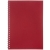 Блокнот Salvador в клетку, красный