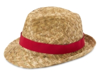 Pricus соломенная шляпа - Красный / Натуральный Pricus соломенная шляпа - Красный / Натуральный