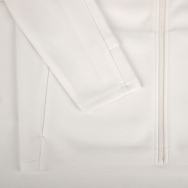 Куртка с капюшоном унисекс Begi, молочно-белая