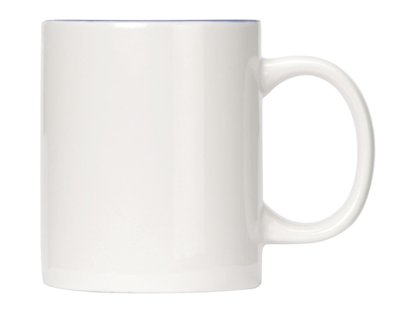 Кружка Sublime Color XL 440мл, белый/синий