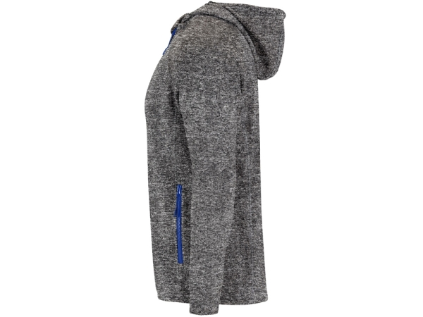 Толстовка на молнии "Everest", меланжевый черный