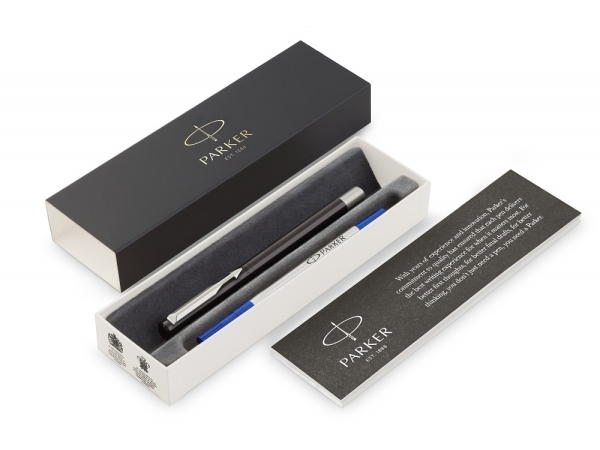 Ручка роллер «Parker Vector Standard Black CT», черный